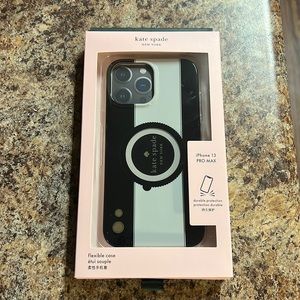 Kate spade “oh snap” iPhone 13 pro max case. Brand new in box